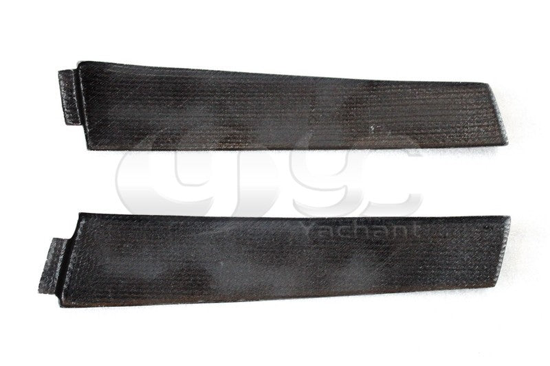 Car Styling Carbon Fiber CF B-Pillar Cover Fit For 1995-1998 Skyline R33 GTR GTS B Pillar Cover Trim