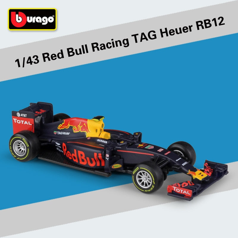 1:43 Scale F1 Red Bull Racing F1 Car RB14&13&12 Infiniti Racing Team Alloy Toy Formulaed 1 Car Diecast Collection Model Kid Gift