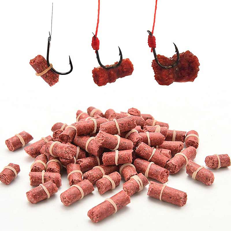 1 Bag Fishing Bait Smell Grass Carp Baits Fishing Baits Lure Formula Insect Particle Rods EDF88