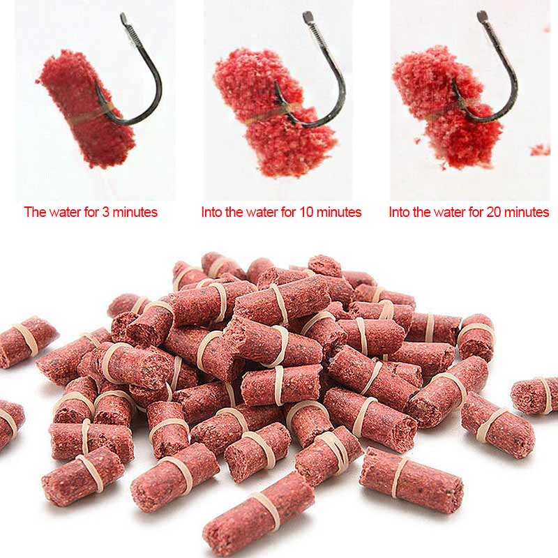 1 Bag Fishing Bait Smell Grass Carp Baits Fishing Baits Lure Formula Insect Particle Rods EDF88