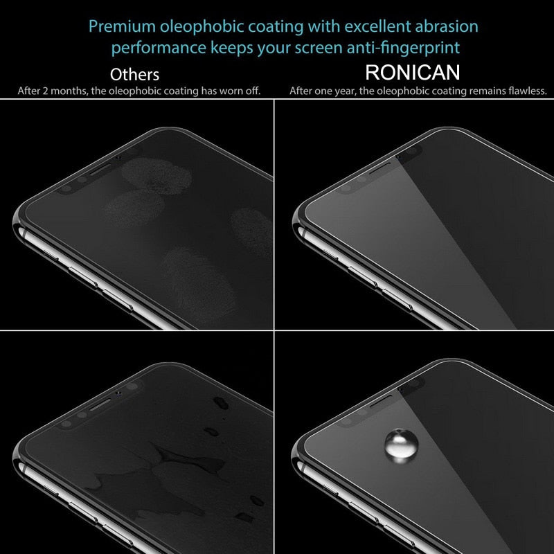 10 Pieces Tempered Glass For iPhone 11 Pro Max 6 6s 7 8 Plus 5 5s SE 2020 Screen Protector Film For iPhone 12 Pro X XS Max XR 4s