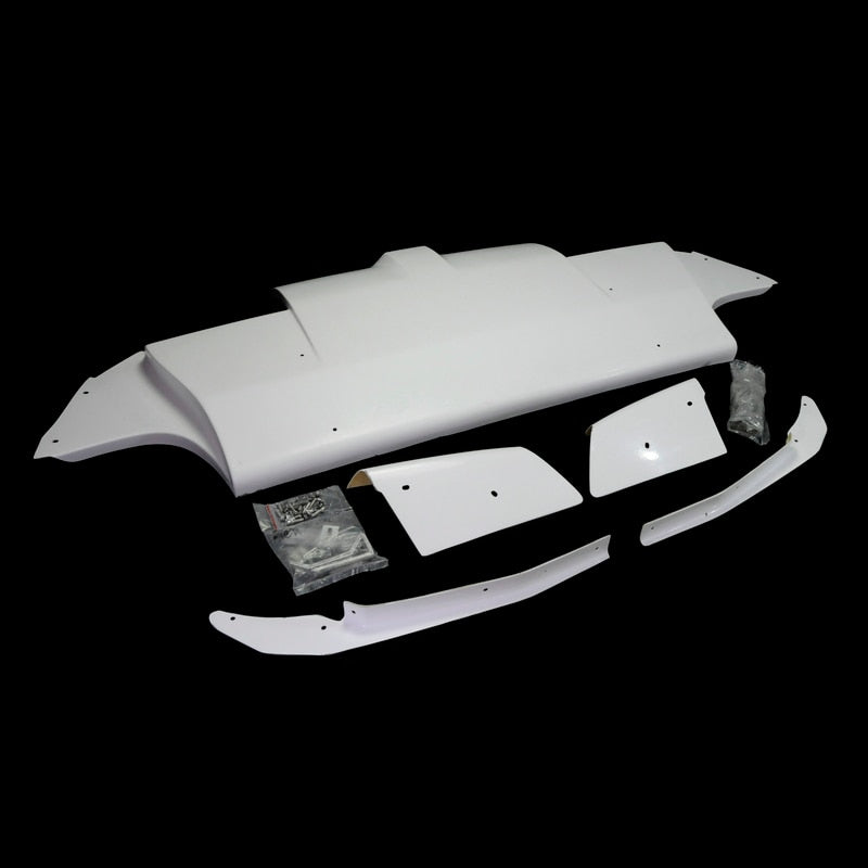 Car Accessories For Impreza 10 GR STI Fiberglass VRS 09 Style Rear Under Diffuser With Side Add On FRP Fiber Glass Bumper Panel