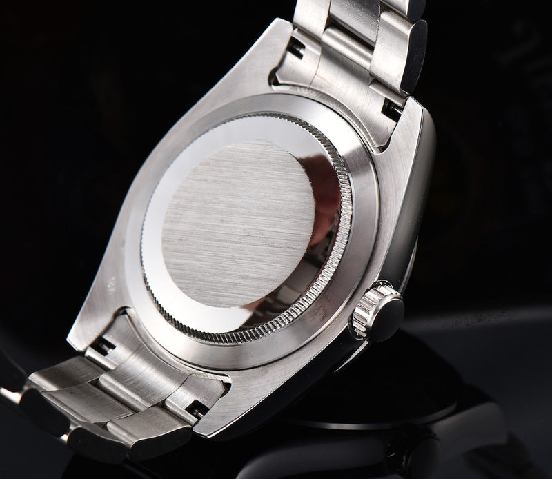 PARNIS Men's Automatic Watches / High Quality Movement / Explorer Oyster White / Suits, Popular Luxury Brands / Waterproof / Fashion