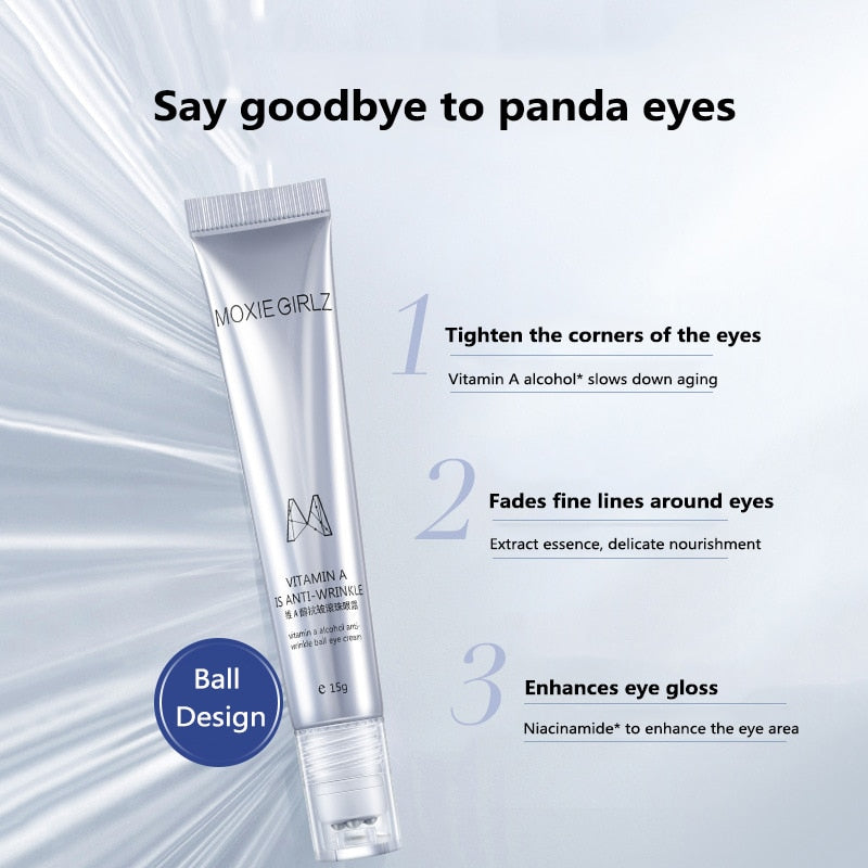 15g Vitamin A Eye Cream Moisturizing Anti Puffiness Anti Wrinkle Remove Dark Circle Anti-Aging Eye Essence Eye Care