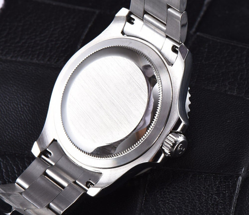 2017 Newlly Announced Parnis 40mm Automatic Watch Men Rotating Bezel Mechanical Men's Watches Folding Clasp Bracelt Calendar Man