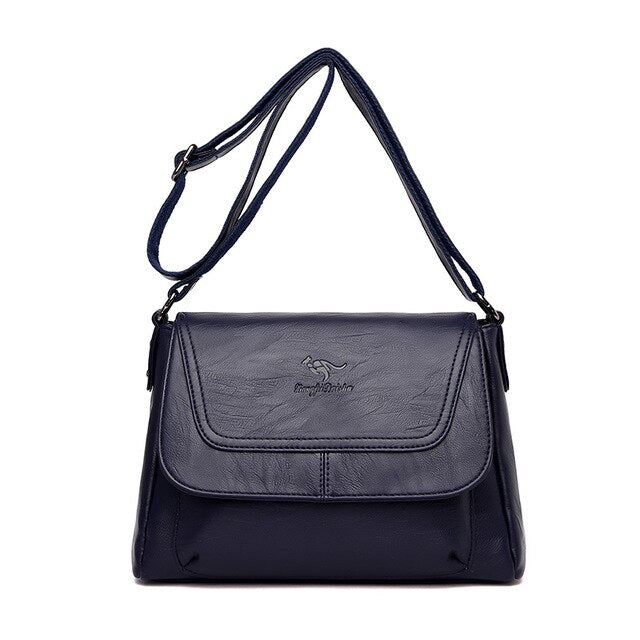 2019 Sac a Main Female leather Messenger Bags Leather Luxury Handbags Women Bags Designer Brand Ladies Crossbody Shoulder Bag