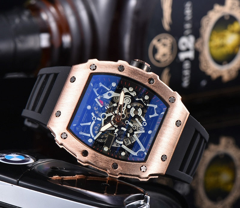2020 AAA Richard Luxury Quartz Watches Mille Mens Automatic Watch Men's Designer Wrist watch Water Resistant Reloj Hombre