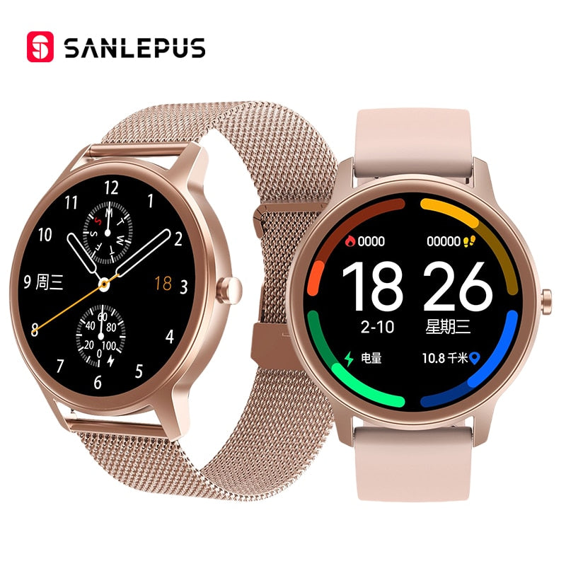 2020 NEW SANLEPUS Smart Watch Fashion Women Smartwatch Casual Men Sport Fitness Bracelet Band For Android Apple Xiaomi Honor