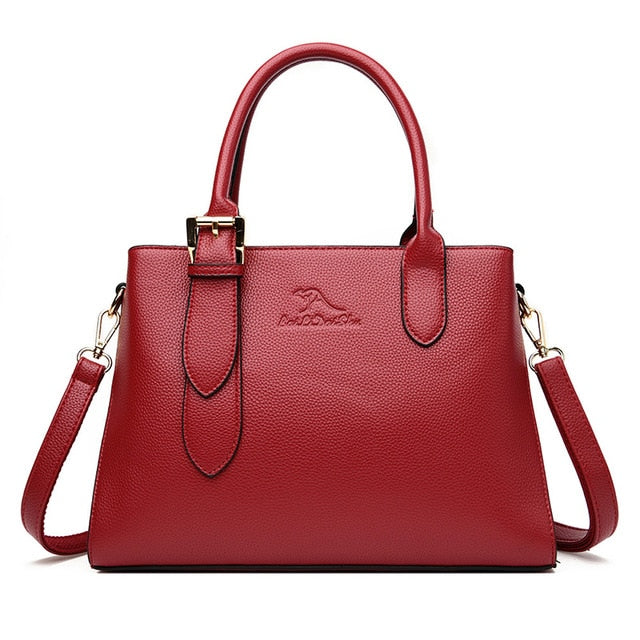 2020 New Women's Bag High Quality Ladies Large Capacity Leather Shoulder Messenger Bag Luxury Designer Women Purses And Handbags