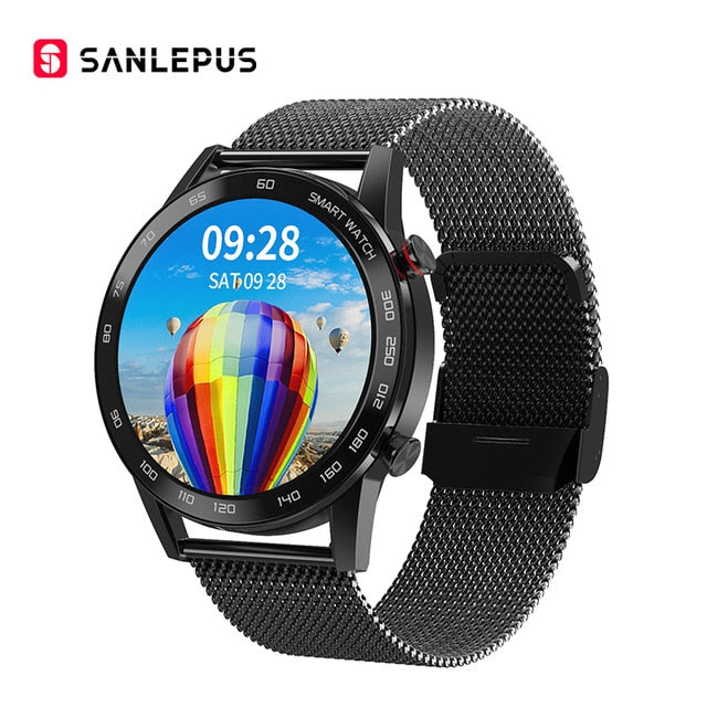 2020 SANLEPUS Bluetooth Calls Smart Watch For Men IP68 Waterproof Smartwatch Health Monitor For Android Apple Xiaomi Huawei OPPO