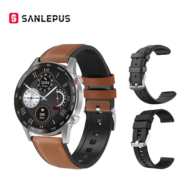 2020 SANLEPUS Bluetooth Calls Smart Watch For Men IP68 Waterproof Smartwatch Health Monitor For Android Apple Xiaomi Huawei OPPO