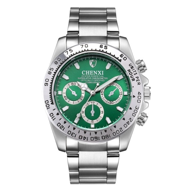 2021 New Male Wristwatches Fashion Luxury Brand CHENXI Men Watches Mens Business Quartz Clock Watch Man Golden xfcs Erkek izle