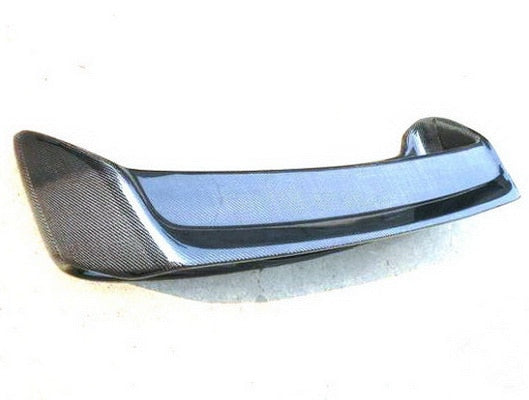 Carbon Fiber Rear Spoiler (With brake lights) Glossy Finish Trunk Wing Fibre Boot Lid Splitter Tuning Kit For Impreza GC8 STI