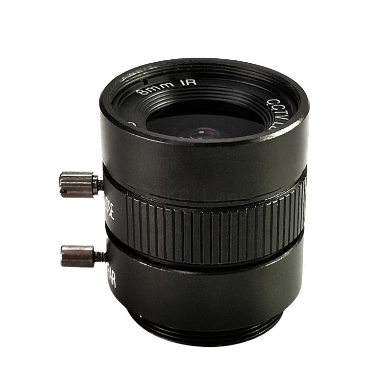 3.0Mega Pixel,CS Mount 8mm Manual Iris Lens  Industrial Lens with 1/2" format & FA / Machine Vision fixed focal length lenses