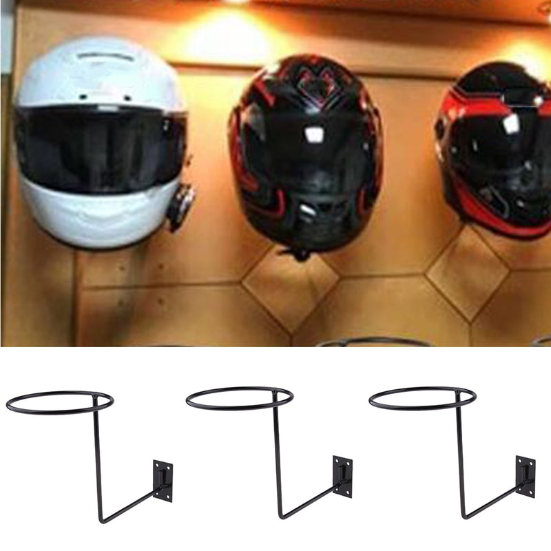 3 Pcs Motorcycle Helmet Holder Hanger Rack Wall Mounted Hook For Coats Hats Caps Helmet Rack Aluminum Motorcycle Accessories