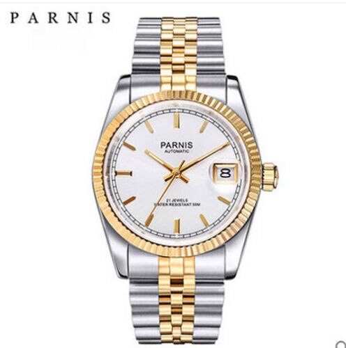 36mm Parnis Sapphire Glass 21 Jewels Miyota Luminous Automatic Women Watch