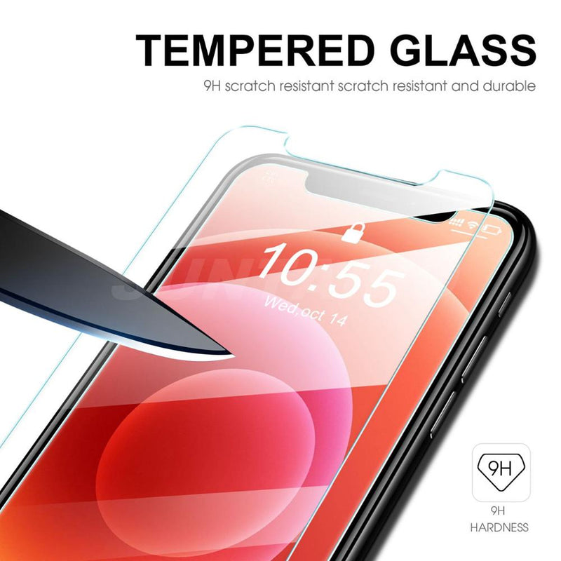 3Pcs Tempered Glass For iPhone 7 8 11 Pro Max XR XS X Screen Protector Glass For iPhone 5 4S 6 6s 7 8 Plus iPhone SE 2020 Glass