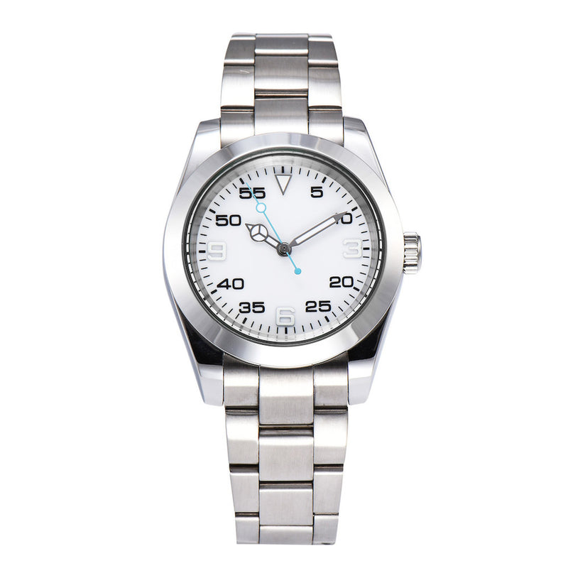 Men's Automatic Watches / High Quality Movement Air King White / Suits, Popular Luxury Brands / Waterproof / Fashion