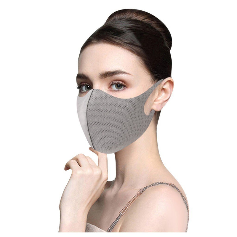 3pc Cheap Cotton Masks Unisex Protective Fabric Washable Mask Women Men Face Cover Dustproof Pm2.5 Black Mask Earloop Bandage