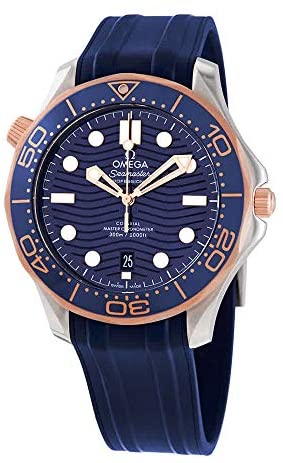 Omega Seamaster Diver Automatic Blue Dial Watch 210.22.42.20.03.002