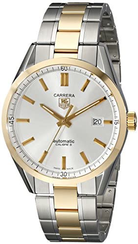 TAG Heuer Men's WV215D.BD0788 Carrera Analog Display Swiss Automatic Silver Watch