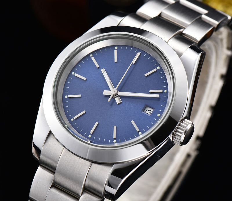 PARNIS Men's self-winding watch / high quality movement / Oyster Blue / popular luxury brands / waterproof