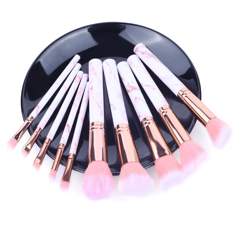 5pcs Soft Set Of Makeup Brushes kits For Highlighter Eye Cosmetic Powder Foundation Eye Shadow Cosmetics Professional Eyebrows