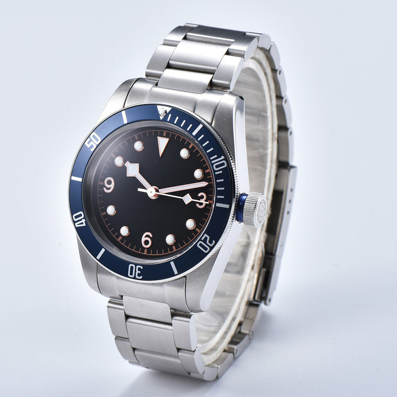 Men's Mechanical Self-Winding Black Bay Watches / Navy, Gold / Suits, Popular Brands / Fashion B61