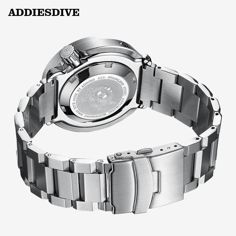 ADDIESDIVE Tuna Dive Watch BGW9 Luminous Automatic Watch Man Mechanical Watch Ceramic Bezel NH35 300M Dive Watches Men's watch