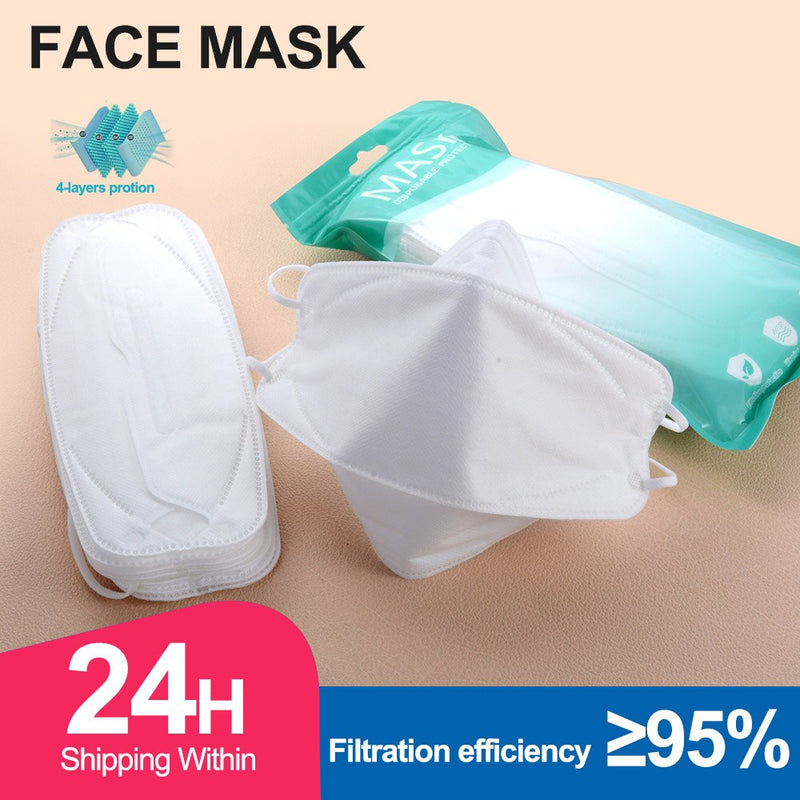 Adult FFP2 Fish mask KN95 Face masks CE protective respirator Filter mask ffp2mask Dustproof ffp2 Mascarillas kn95 fish masks
