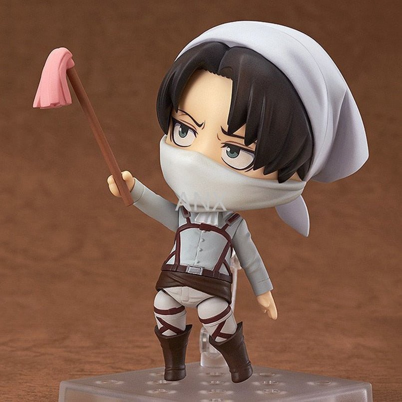 Anime Attack On Titan Figure Levi Ackerman PVC Action Figure Collection Combat version Levi Toys Model Doll For Children Gifts
