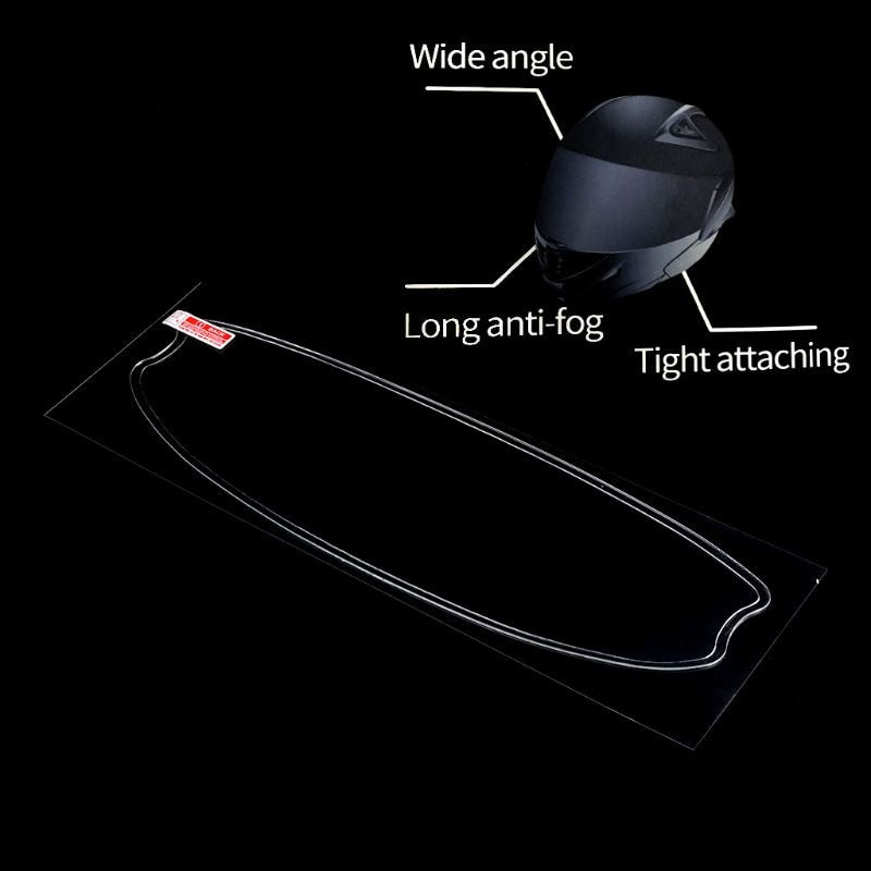 Anti-Fog Helmet Universal Lens Film For Motorcycle Visor Shield Fog Resistant Moto Racing Accessories