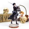 Attack on Titan Anime Figure Acrylic Stand Model Toy Levi Ackerman Action Figures Decoration Anime Lovers Birthday Collcet Gifts