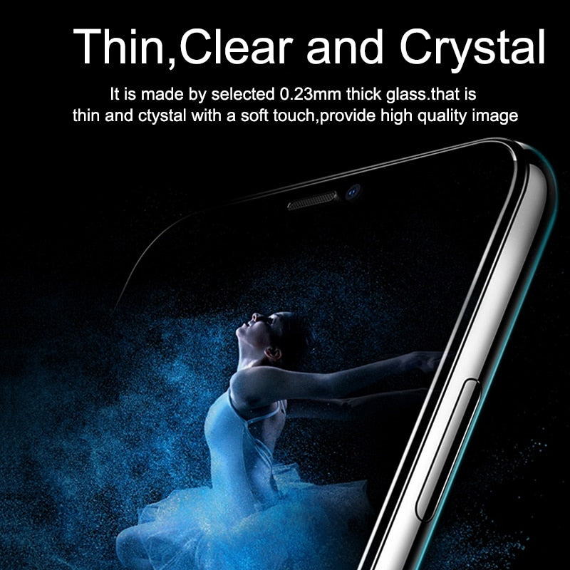 Baseus 0.23mm Screen Protector For iPhone 11 Pro Max XS Max XR X 11pro Tempered Glass Full Cover Protective Glass For iPhone11