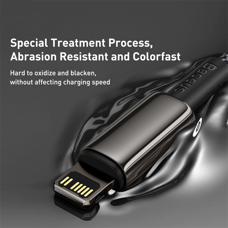 Baseus 20W USB C Cable for iPhone 11 8 XR PD Fast Charge for iPhone 12 SE USB Type C Cable Fast Charging for Macbook Cable