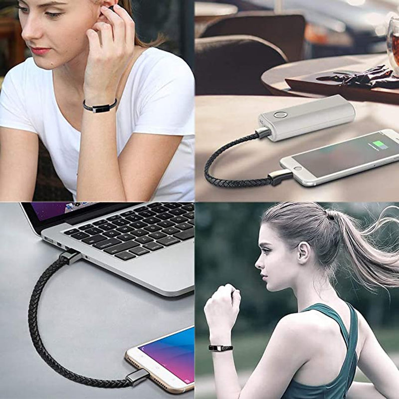 Bracelet USB Charging Cable Data Charging Cord for iPhone Plus X XR Xs Max USB C cable for samsung HUAWEI xiaomi Micro cable