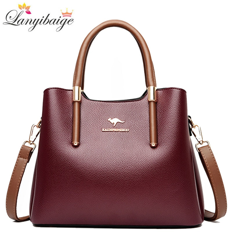 Brand Crossbody Bags For Women 2020 New Designer Tote Bag High Quality Leather Women Handbag Casual Shoulder Bags Sac A Main