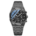 CHENXI Fashion Business Mens Watches Top Luxury Brand Quartz Watch Men Stainless Steel Waterproof Wristwatch Relogio Masculino