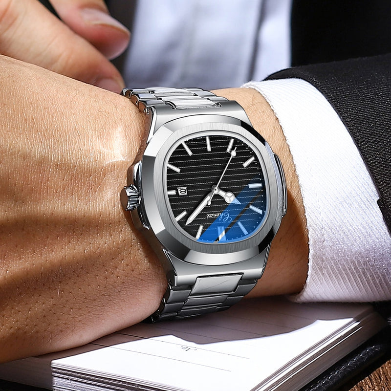CHENXI New Watches Mens Top Brand Luxury Sports Quartz Men Watch Full Steel Waterproof Luminous Wrist Watch Relogio Masculino