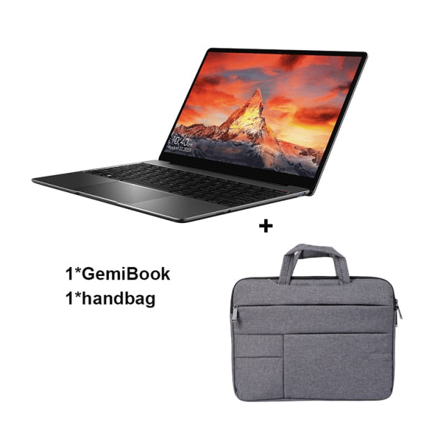 CHUWI GemiBook 13inch Laptop 2K IPS Screen Intel Celeron J4115 Quad Core 12GB RAM 256GB SSD Windows10 Backlit keyboard