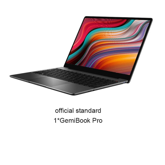 CHUWI GemiBook Pro 2K Screen 14inch Laptop Intel Gemini lake J4125 Quad Core 12GB RAM 256GB SSD Windows 10 With backlit keyboard
