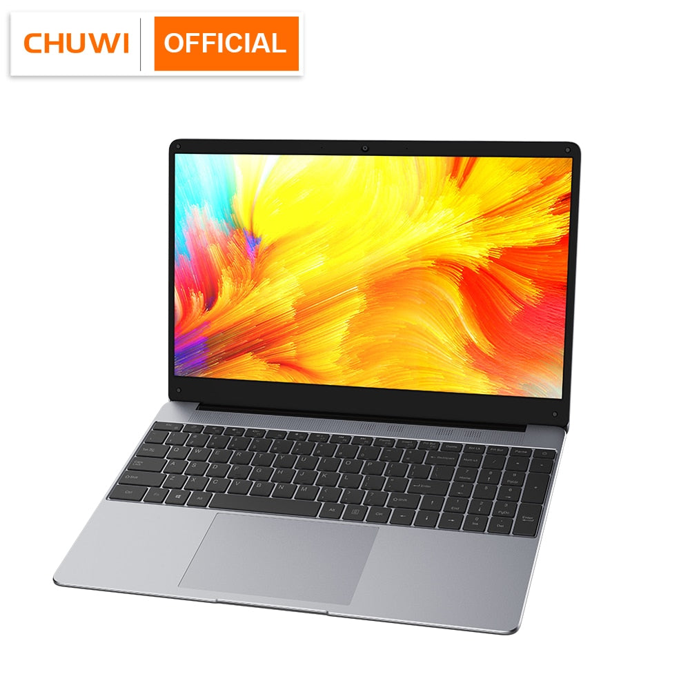 CHUWI HeroBook Plus 15.6 inch Laptop LPDDR4X 12GB 256G SSD Intel Celeron J4125 Quad Core Windows 10 NoteBook RJ45