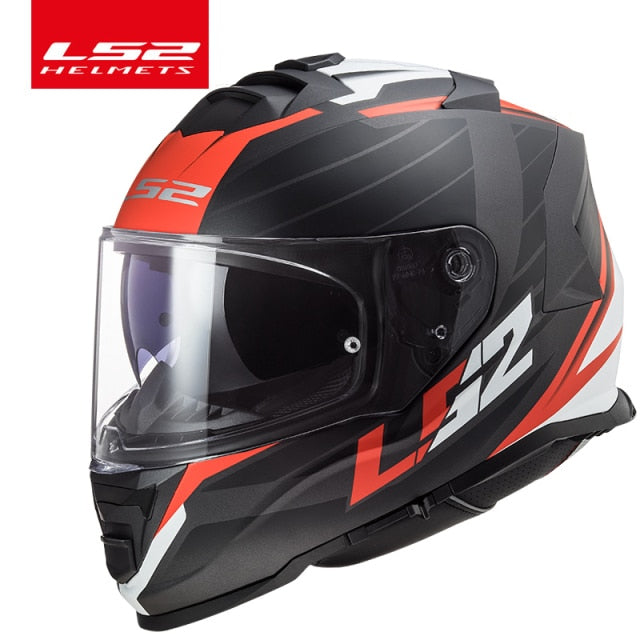 Capacete LS2 FF800 motorcycle helmet ls2 STORM full face dual lens Helmets casco moto with free anti-fog system