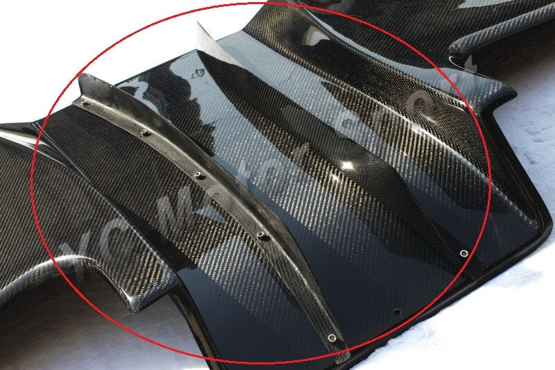 Car Accessories Carbon Fiber RE Pro Style Rear Diffuser Blade Fit For 1992-1997 RX7 FD3S Rear Blade