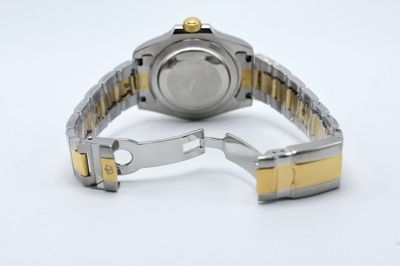 Ceramic Bezel Luminous PETER LEE Stainless Steel Mechanical Designer Watch Men Brand Luxury Day Date Automatic Men Wristwatch