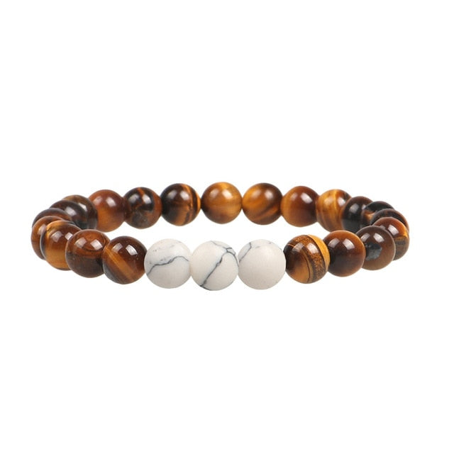 Charm Tiger Eye Beads Bracelets for Women Health Blance Natural Stone Stretch Bracelet Men Fashion Jewelry Pulsera Hombre Gift
