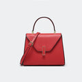DN Genuine Leather Top Handle Handbags for Women's Brand Designer 2021 Ladies Luxury Shoulder Crossbody Bags Fashion Kelly Purse