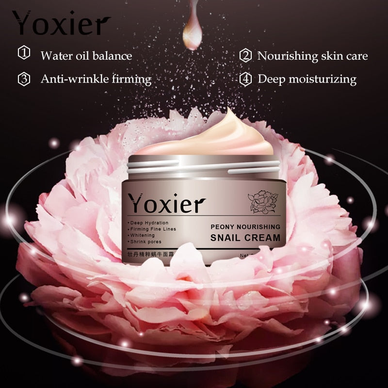 Day Creams Moisturizers Korean Cosmetics Secret Skin Care Snail Cream Hyaluronic Acid Essence Cream For Face Anti Aging Wrinkle