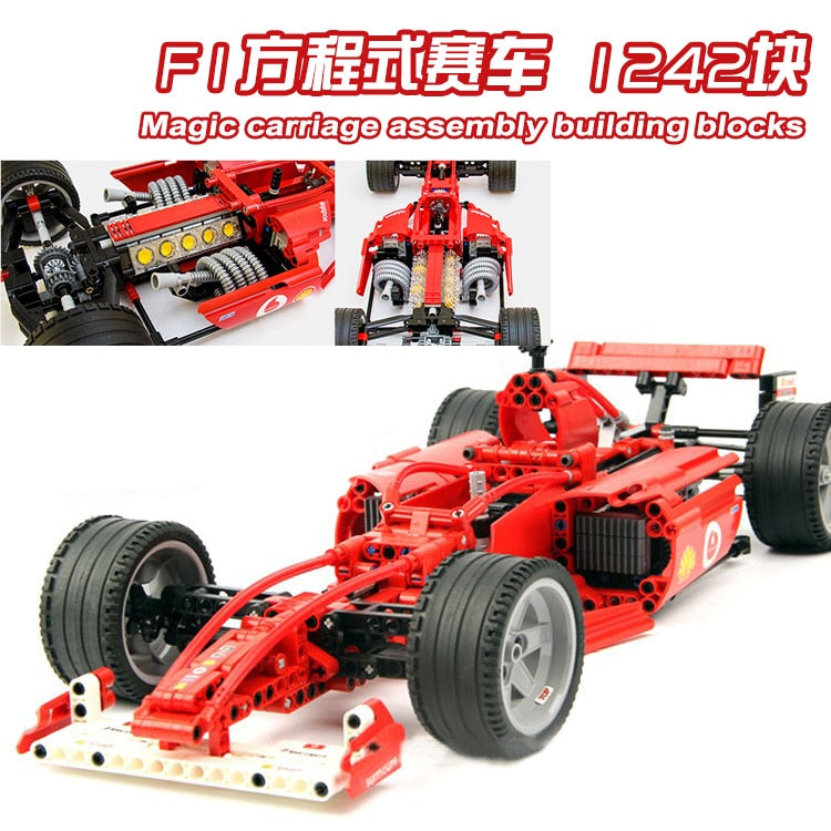 Decool Technic F1 Formula Racing Car 1:10 & 1:8 Technic Car Truck Building Blocks Toys For Children's Christmas Boy Gifts