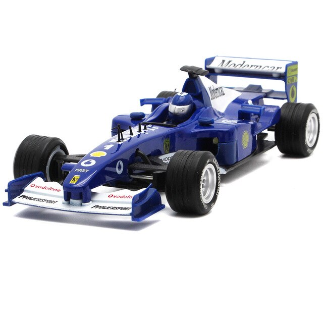 Diecast Formula Model Cars, 17cm FI Metal Souvenir toys, Kids Alloy Gift With Package/Pull Back Function/Sound/Light